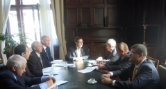 8. oktobar 2012. Predsednik Narodne skupštine u razgovoru sa zamenikom predsednika Saveta Federacije ruske Dume